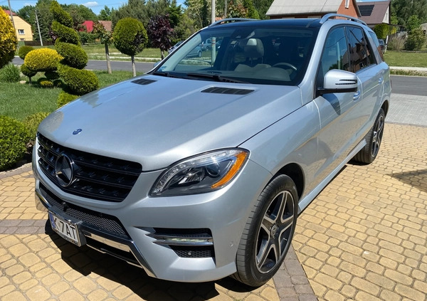 Mercedes-Benz ML cena 118600 przebieg: 126430, rok produkcji 2014 z Tarnów małe 46
